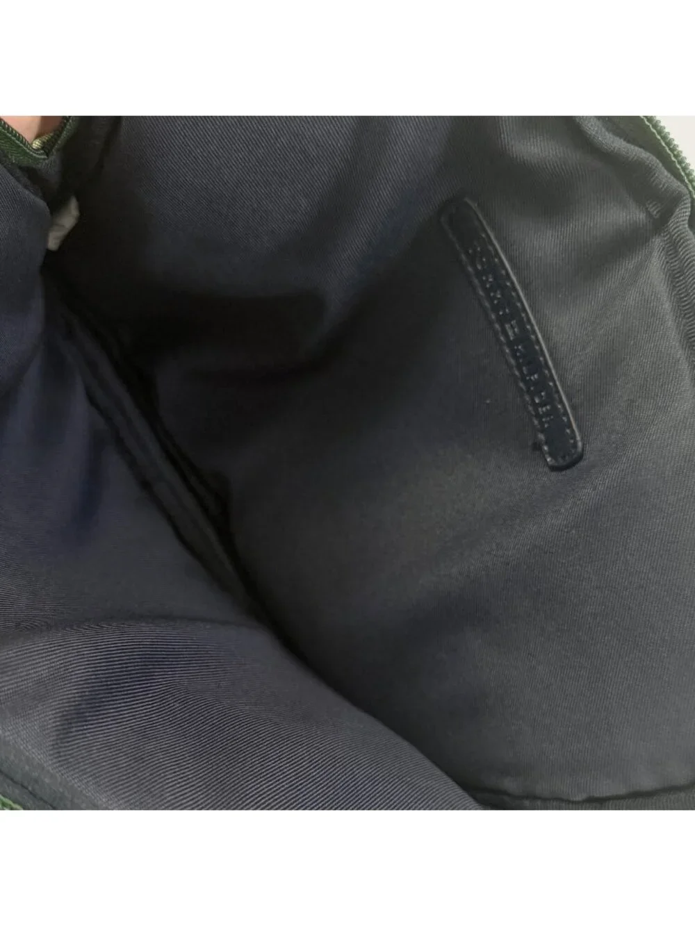 Tommy Hilfiger Green Tablet or Book Sleeve With Gold Hardware